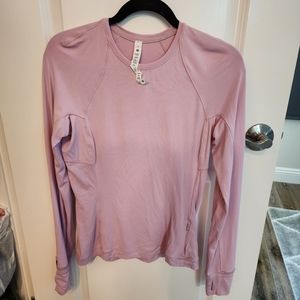 Lululemon Pink Long Sleeve Size 8